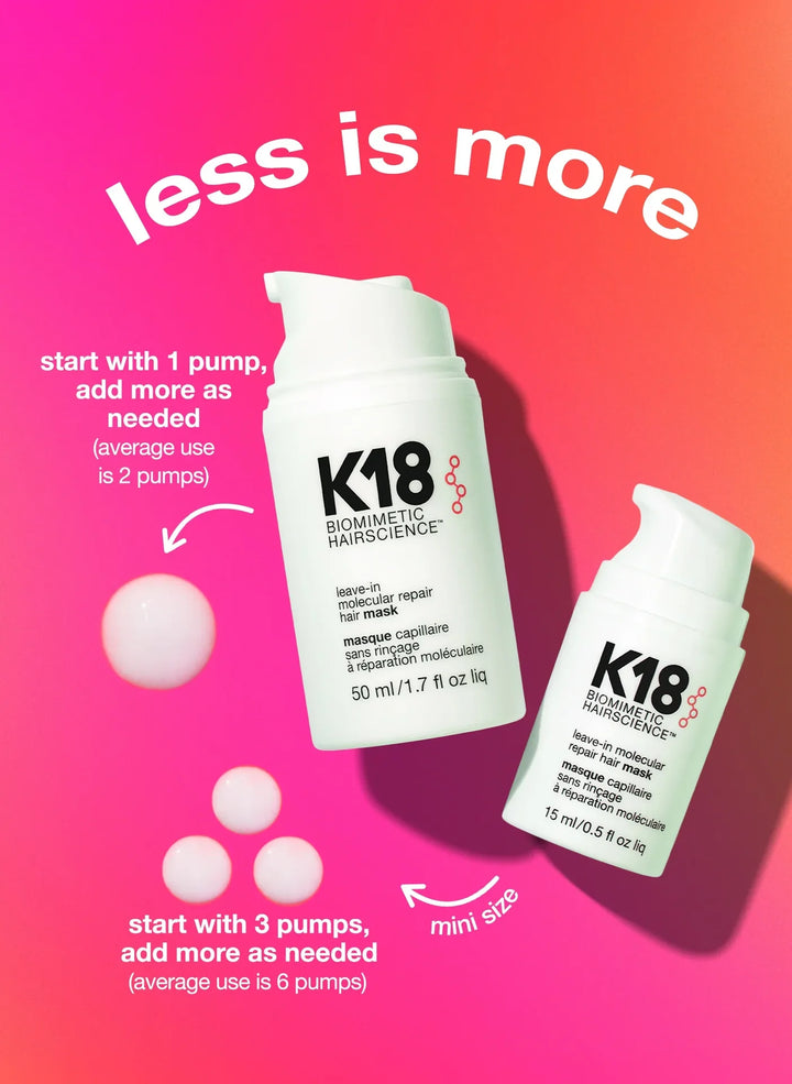 K18 - Hair mask - leave-in - molecular repair