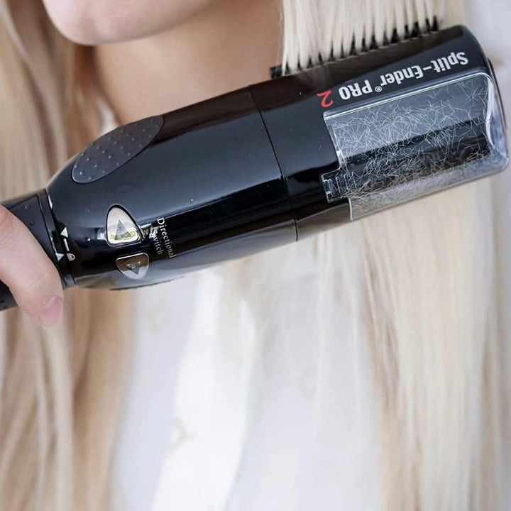Split-Ender Pro 2 - Cordless Split End Hair Trimmer - For Dry, Damaged, Brittle and Frizzy Split Ends
