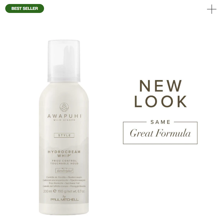 Paul Mitchell - Awapuhi Wild Ginger - Hydrocream Whip Mousse