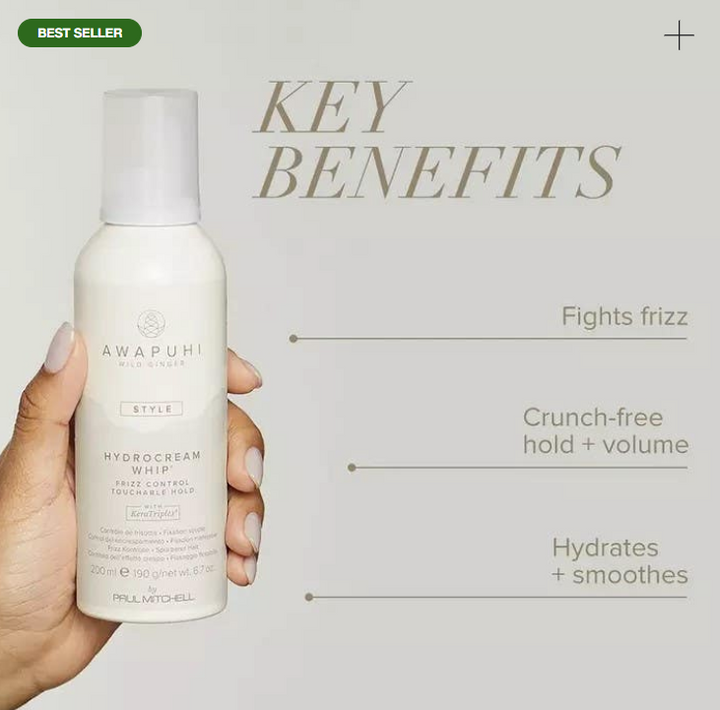 Paul Mitchell - Awapuhi Wild Ginger - Hydrocream Whip Mousse