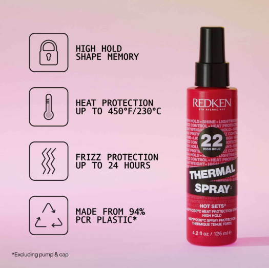 Redken - Thermal Spray 22 High Hold Heat Protection Spray