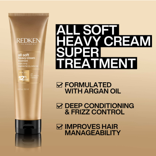 Redken - All Soft - Heavy Cream Rinse Out Mask
