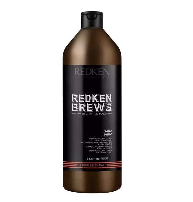 Redken Brews - 3 in 1 - Shampoo, Conditioner and Body Wash