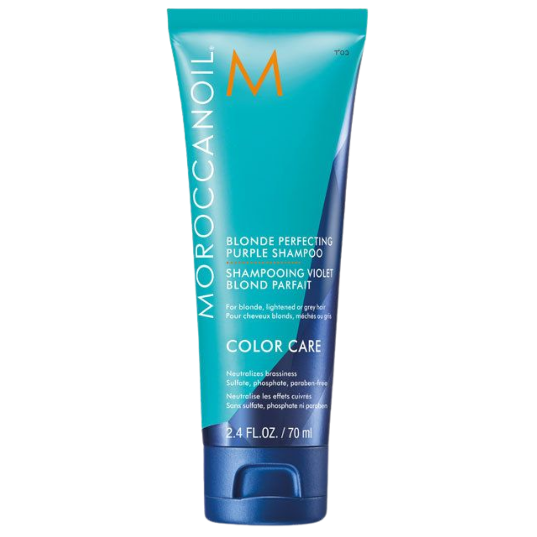 Moroccanoil - Blonde Perfecting Purple Shampoo - Color Care