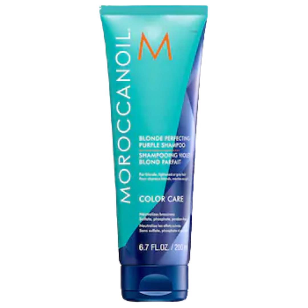 Moroccanoil - Blonde Perfecting Purple Shampoo - Color Care