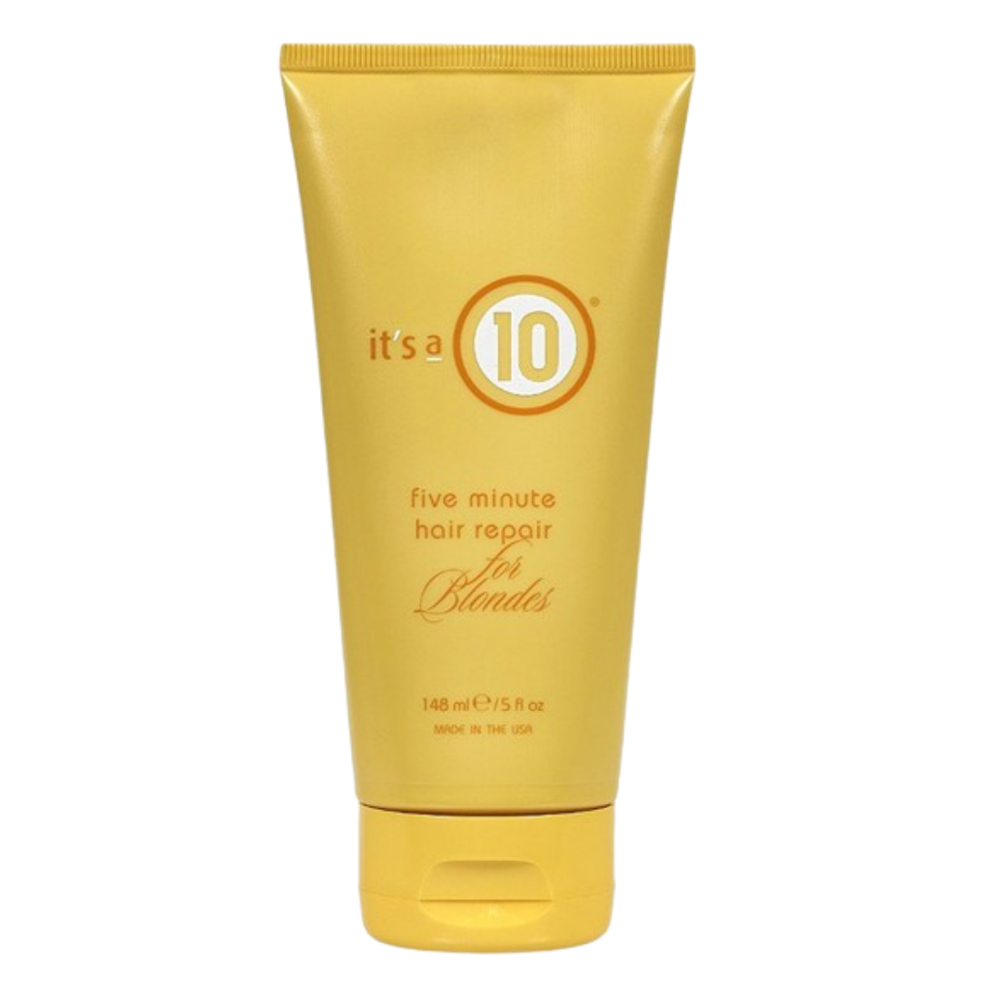 It's a 10 - 5 Minute Hair Repair For Blondes