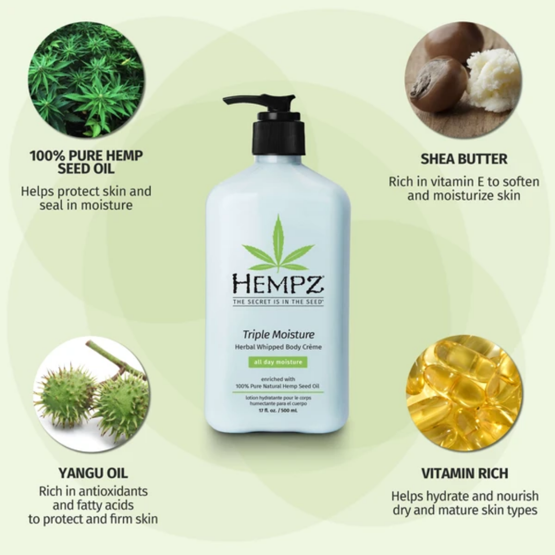 Hempz - Whipped Body Creme - Triple Moisture