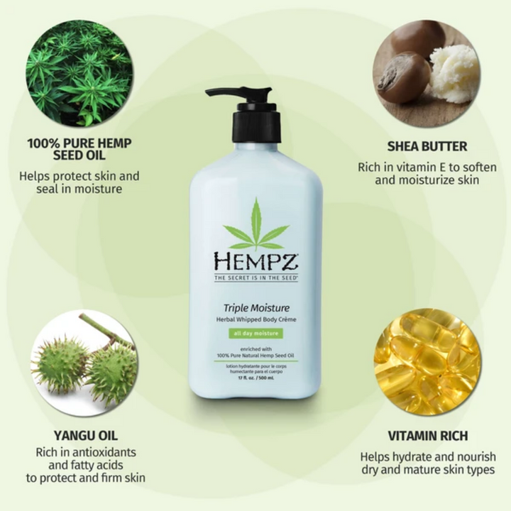 Hempz - Whipped Body Creme - Triple Moisture