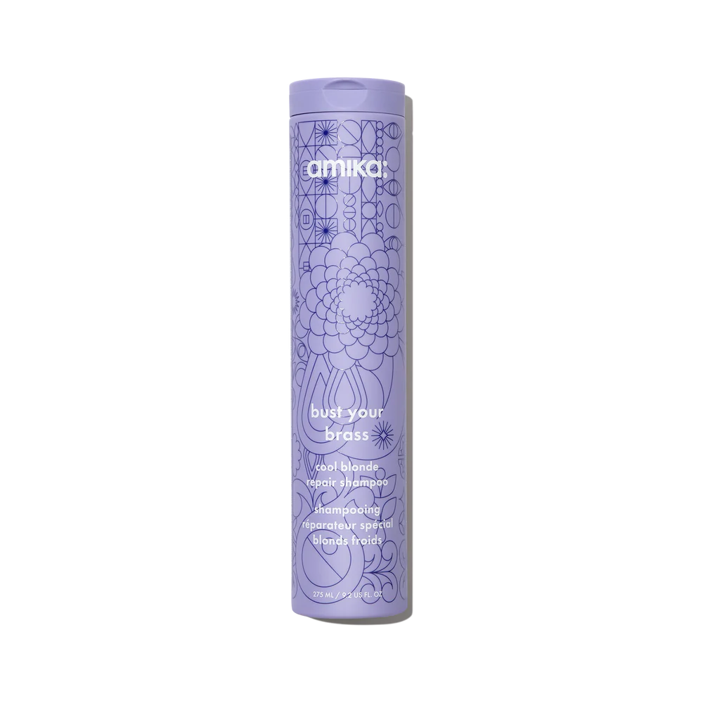 Amika - bust your brass - repair shampoo - cool blonde