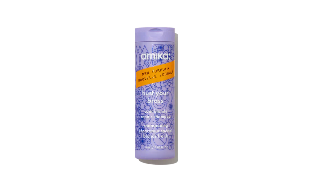 Amika - bust your brass - repair shampoo - cool blonde