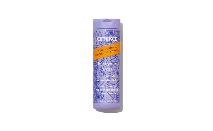 Amika - bust your brass - repair shampoo - cool blonde
