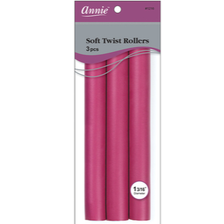Annie - Soft Twist Rollers - 3 Pcs