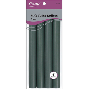 Annie - Soft Twist Rollers - 4 Pcs