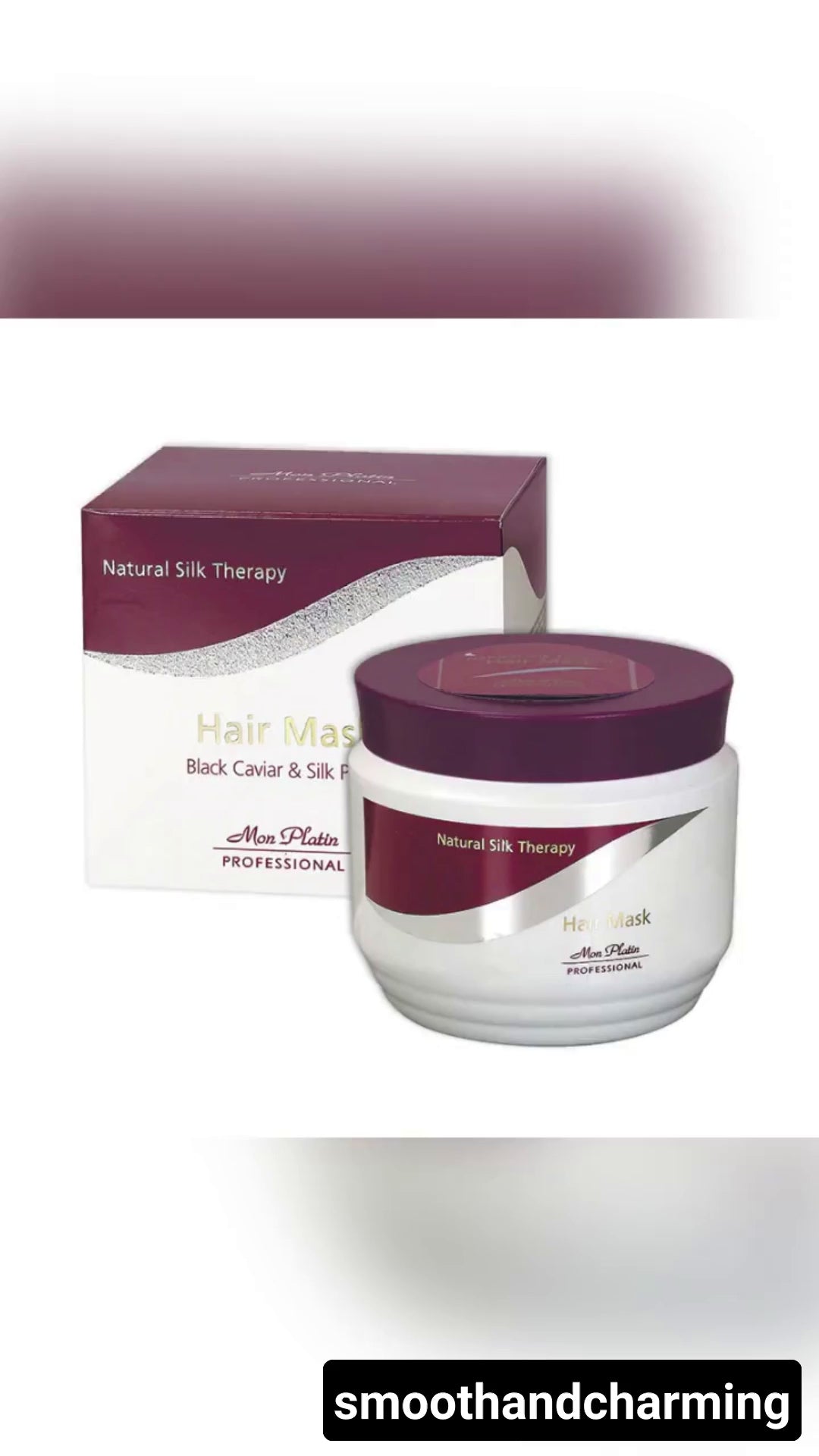 Mon Platin - Black Caviar & Silk Protein Hair Mask
