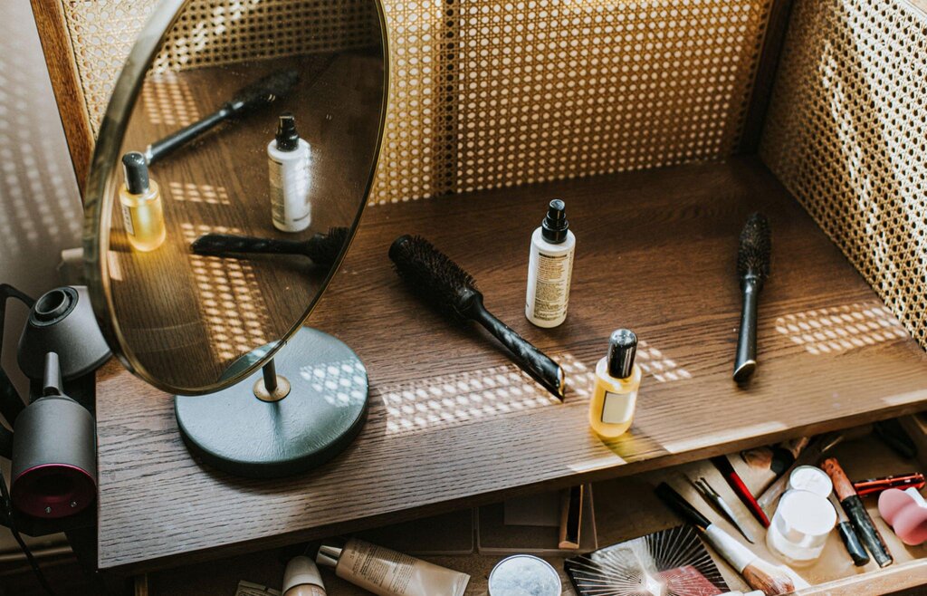 hair and beauty products