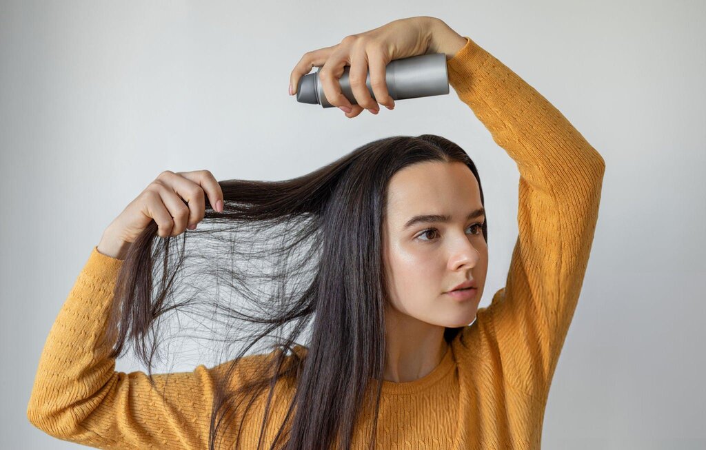 hair shine spray