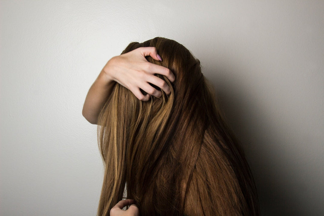 woman with healthy hair