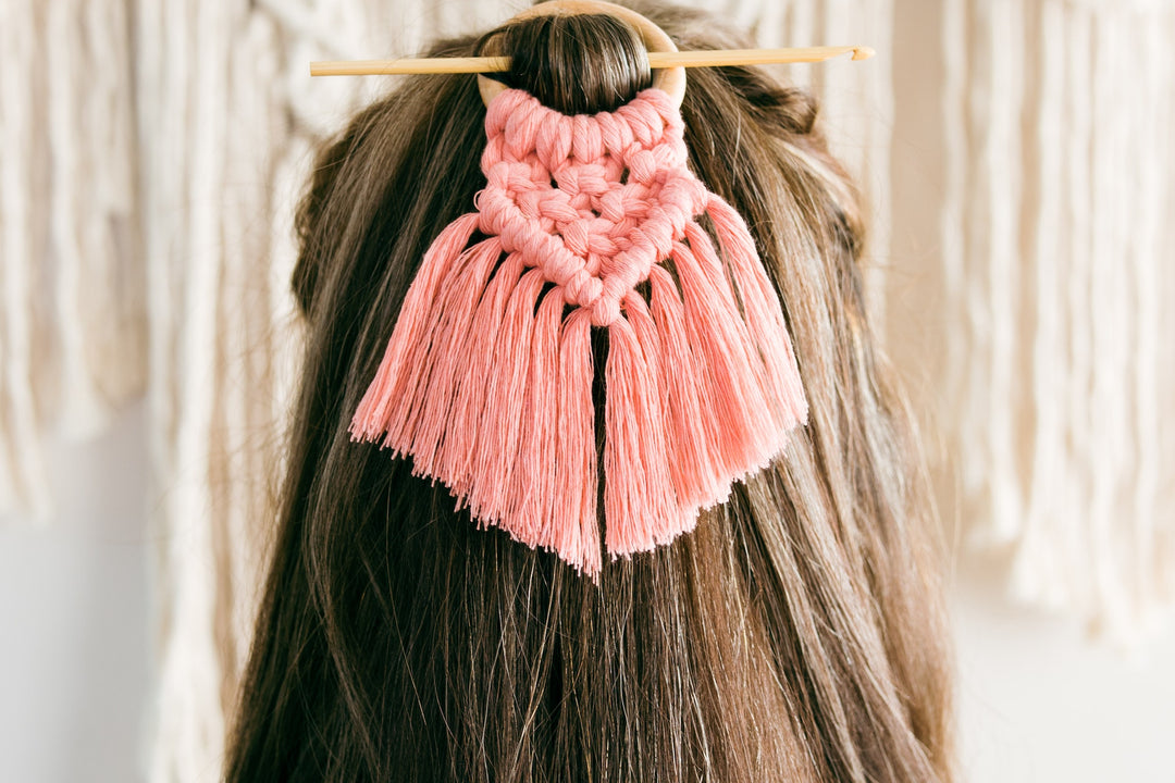 woman with long hair