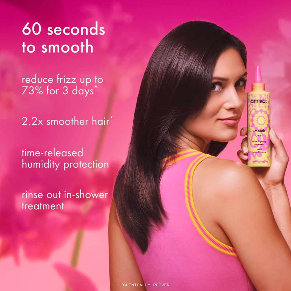 amika Smooth Over Frizz-Fighting Treatment - benefits and clinical results