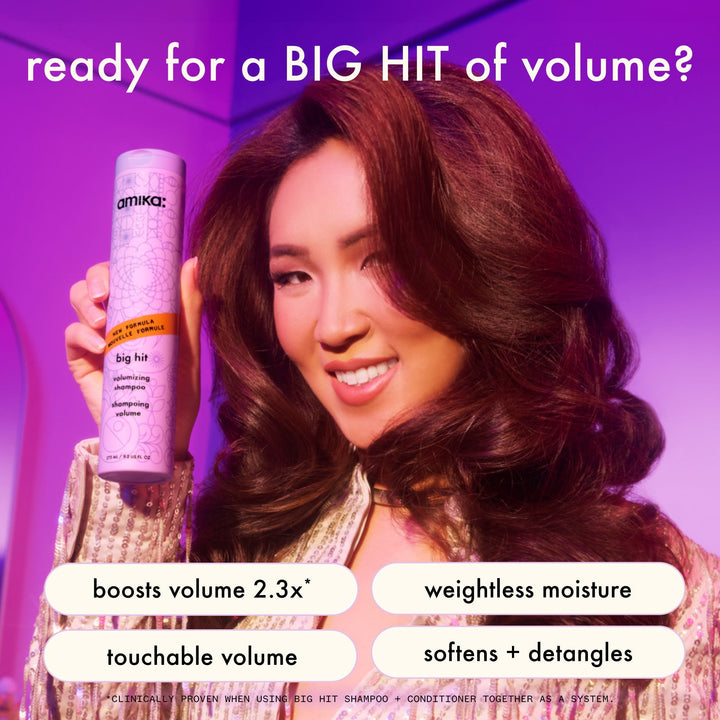 Amika Big Hit Volumizing Shampoo - benefits