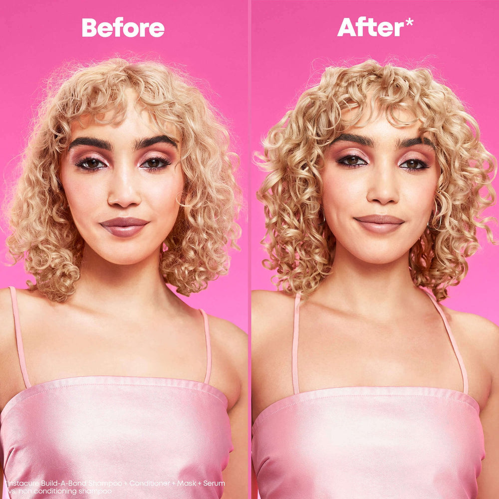 Matrix Instacure Build-A-Bond Holiday Duo - before and after
