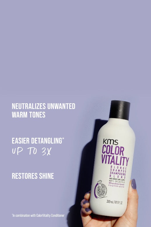 KMS Color Vitality Blonde Shampoo official product image 2