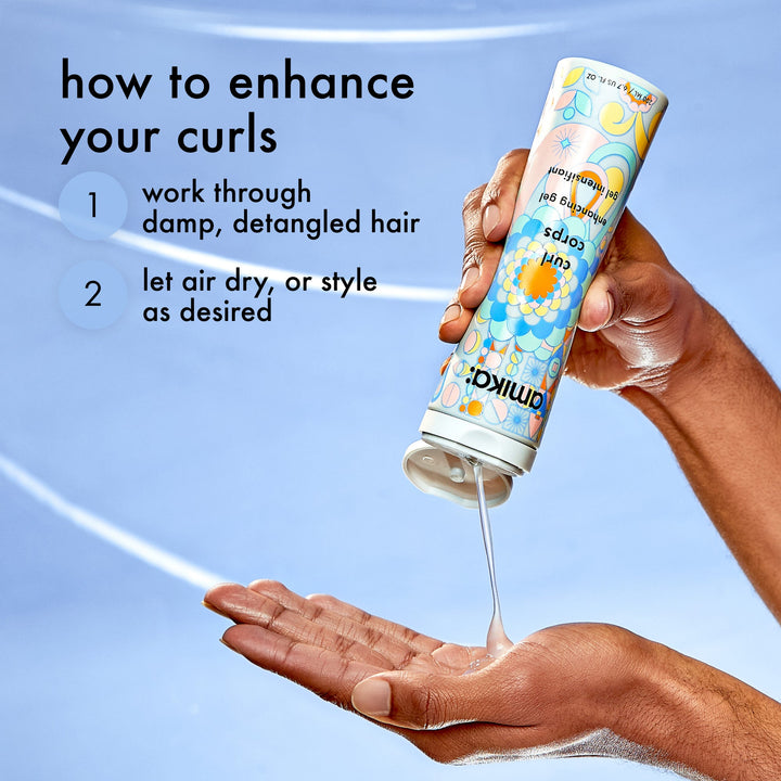 Amika Curl Corps Enhancing Gel - how to use