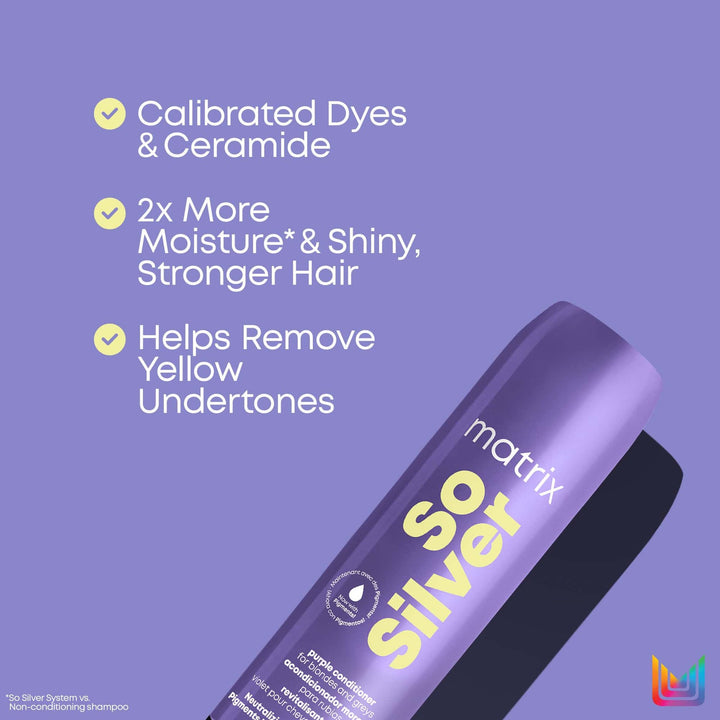 Matrix So Silver Holiday Duo - purple conditioner benefits