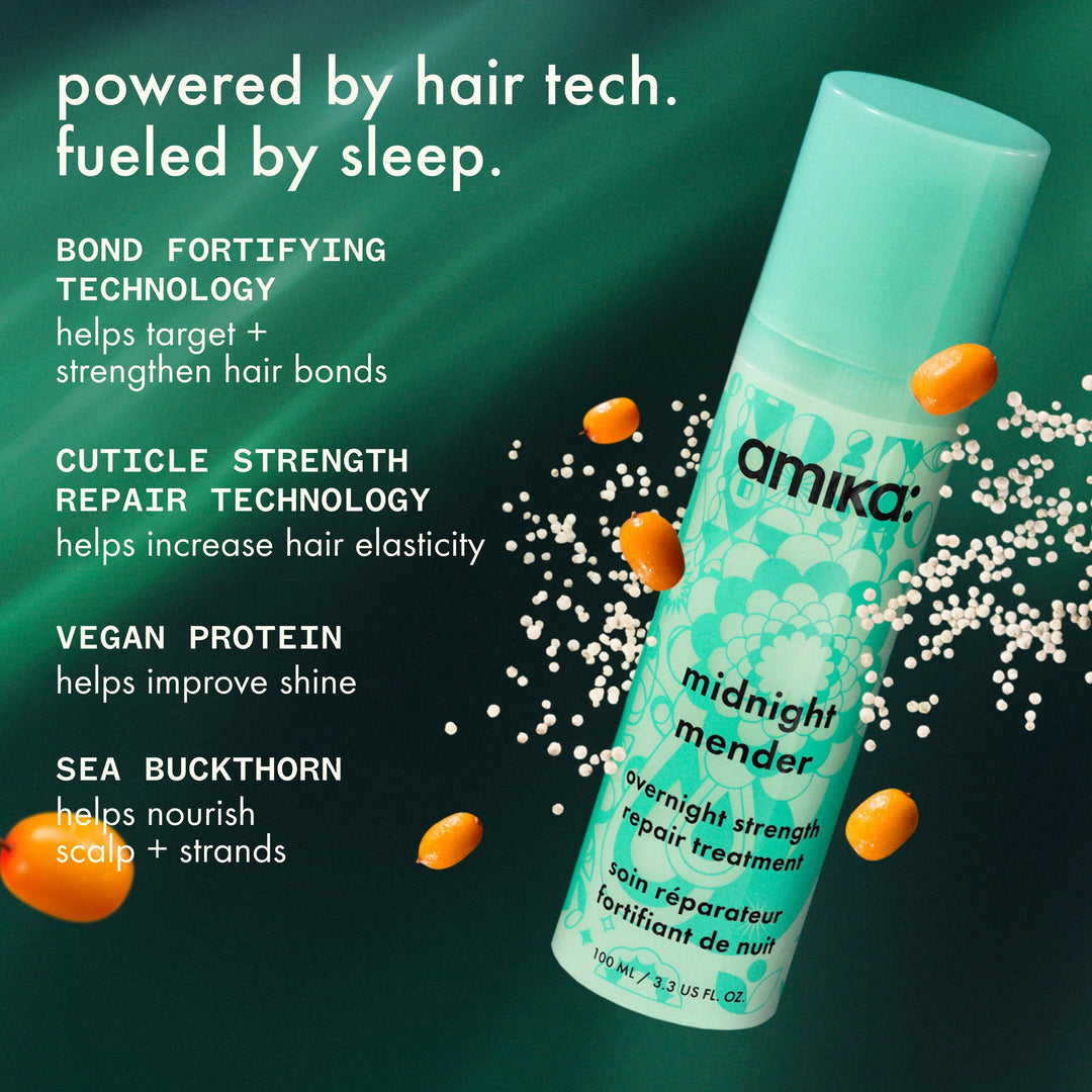 Amika Midnight Mender Overnight Strength Repair Treatment - key ingredients