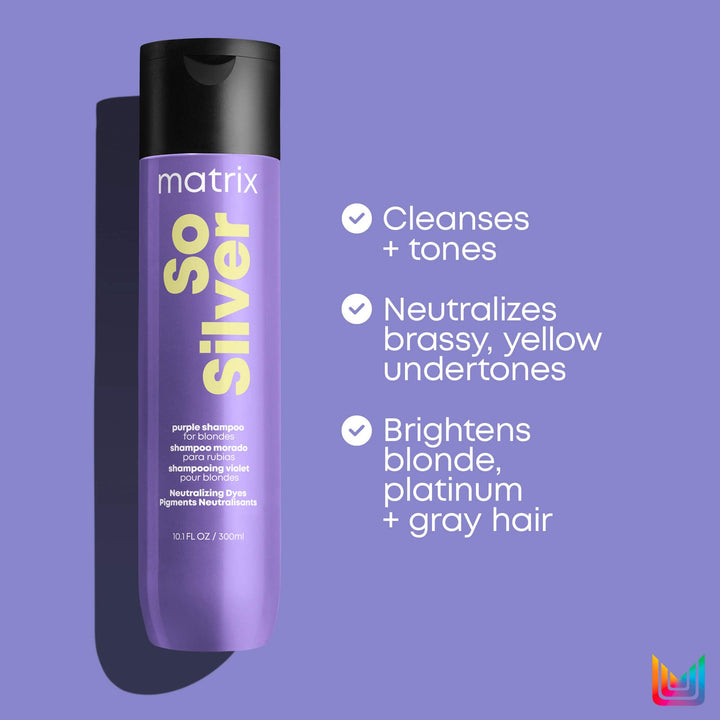 Matrix So Silver Holiday Duo - purple shampoo benefits