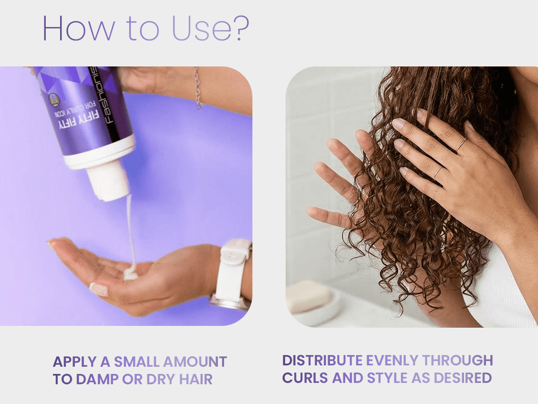 Mon Platin Fashionista Fifty Fifty for Curly Icon - how to use