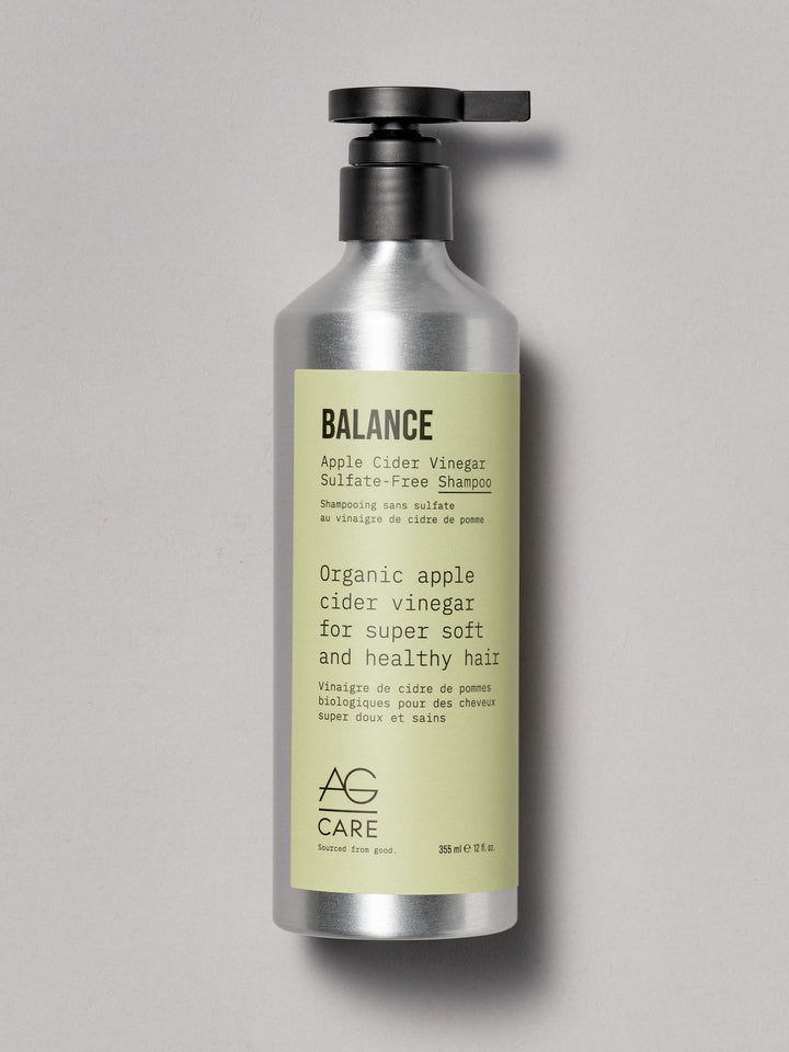 AG Balance Apple Cider Vinegar Sulfate-Free Shampoo 12 oz (355 ml)