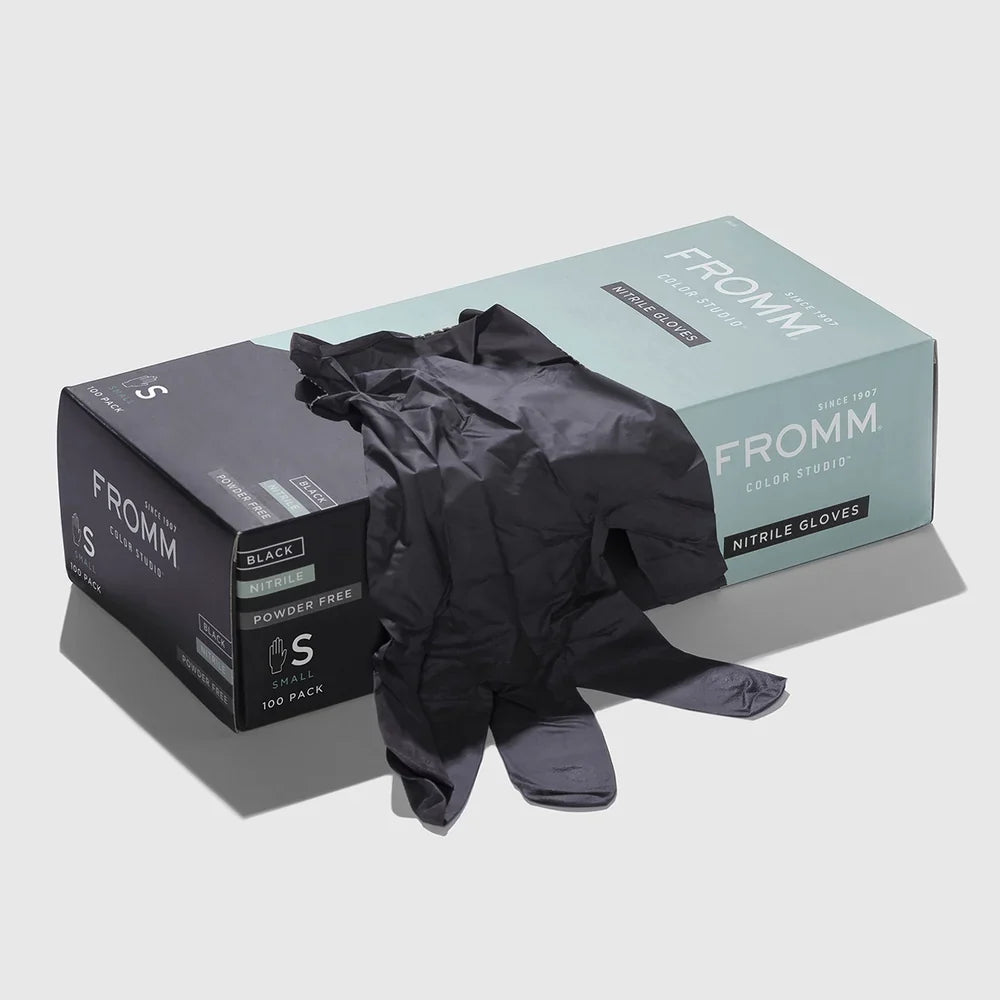Fromm - Color Studio D8360 Small Black Gloves 100pk