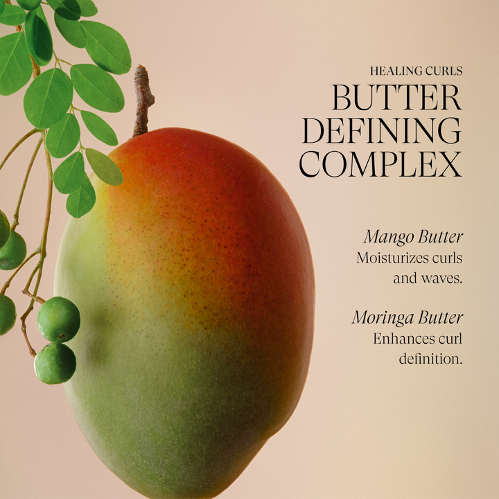 L'ANZA Healing Curls Butter Conditioner - Butter Defining Complex with mango and moringa butter