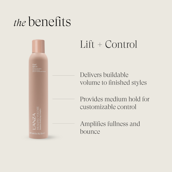 L'ANZA Healing Volume Final Effects - benefits: lift and control