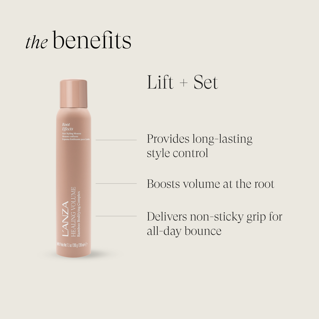 L'ANZA Healing Volume Root Effects - benefits: lift and set