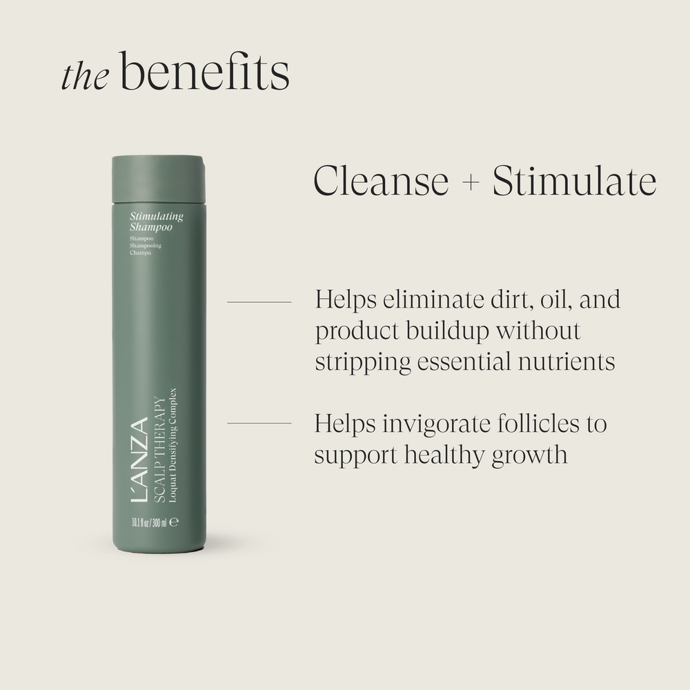 L'ANZA Scalp Therapy Stimulating Shampoo benefits
