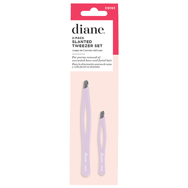 Diane - 2 Pack Slanted Tweezer Set