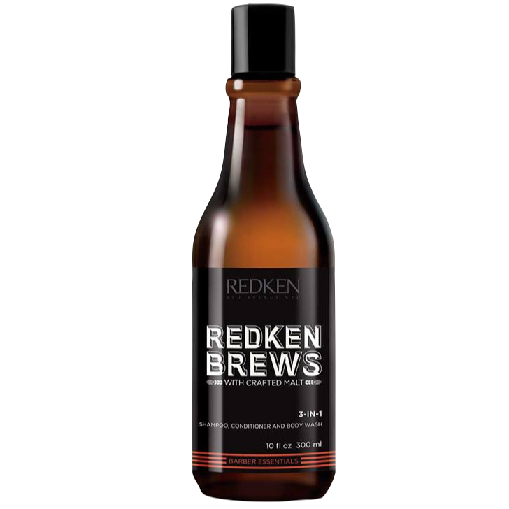 Redken Brews - 3 in 1 - Shampoo, conditioner and Body Wash