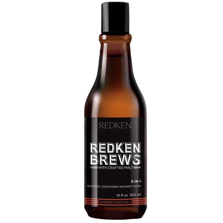 Redken Brews - 3 in 1 - Shampoo, conditioner and Body Wash