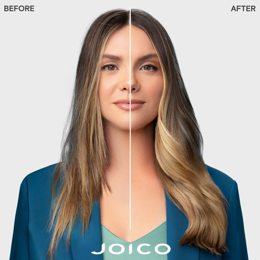 Joico JoiWhip Firm Hold Design Foam - before and after