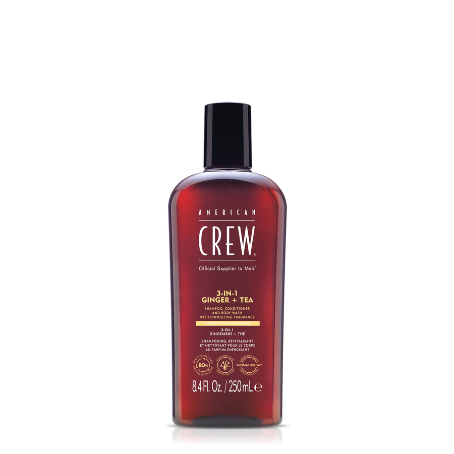 American Crew 3-In-1 Ginger + Tea 8.4 oz (250 ml)