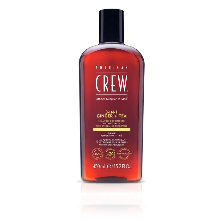 American Crew 3-In-1 Ginger + Tea 15.2 oz (450 ml)