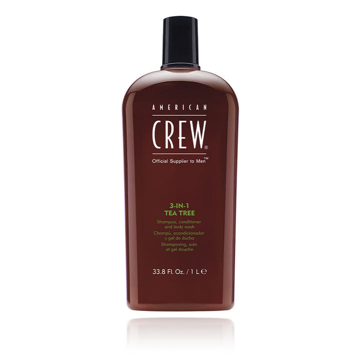 American Crew 3-In-1 Tea Tree 33.8 oz (1000 ml)