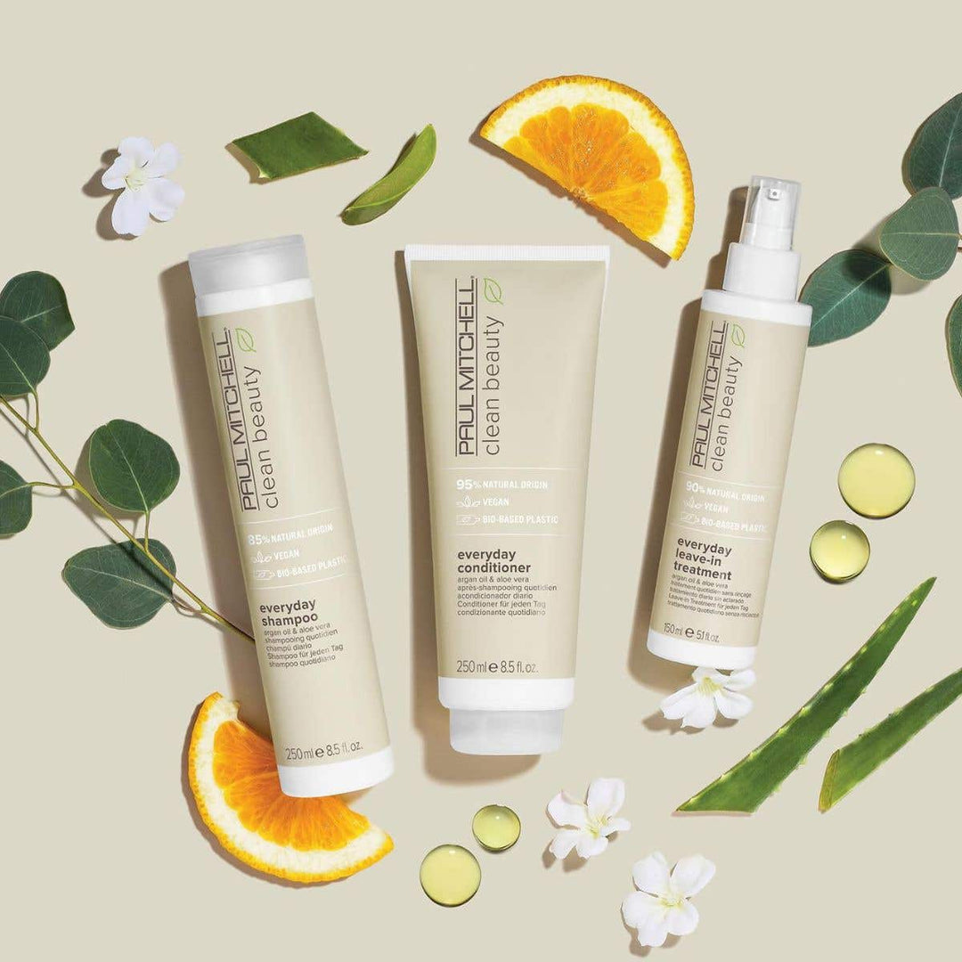 Paul Mitchell Clean Beauty Everyday Shampoo - Everyday shampoo, conditioner and leave-in with ingredients