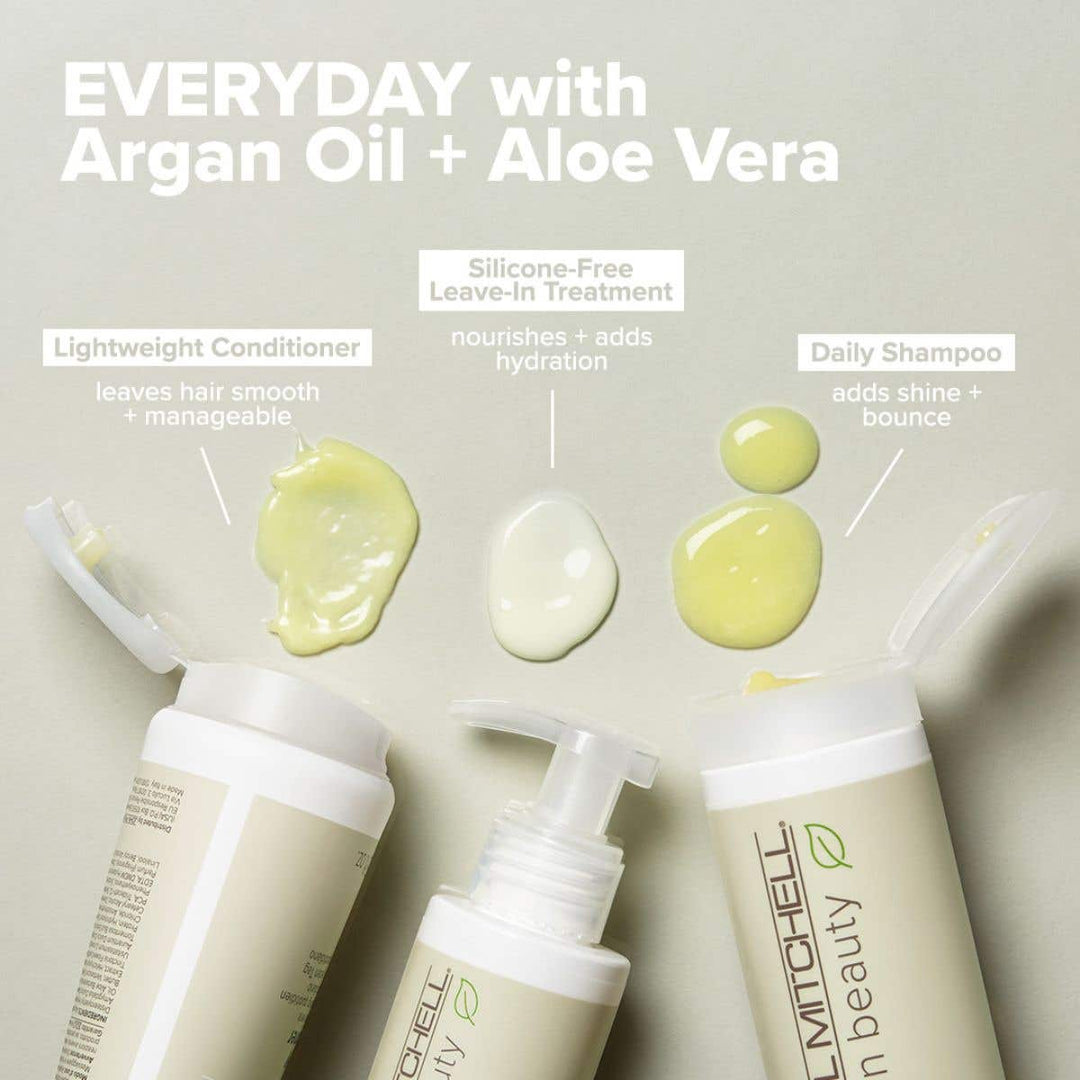 Paul Mitchell Clean Beauty Everyday Shampoo - Everyday regimen textures with argan oil and aloe vera
