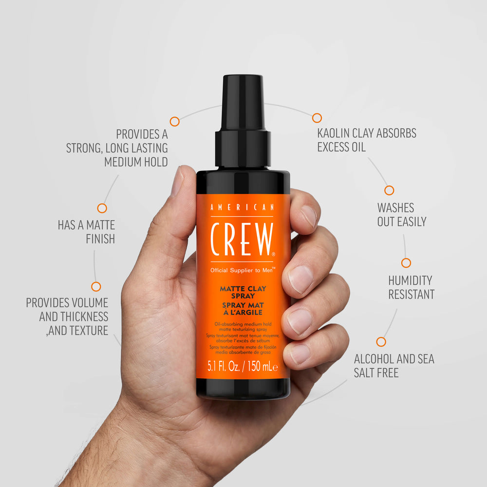 American Crew Matte Clay Spray - benefits
