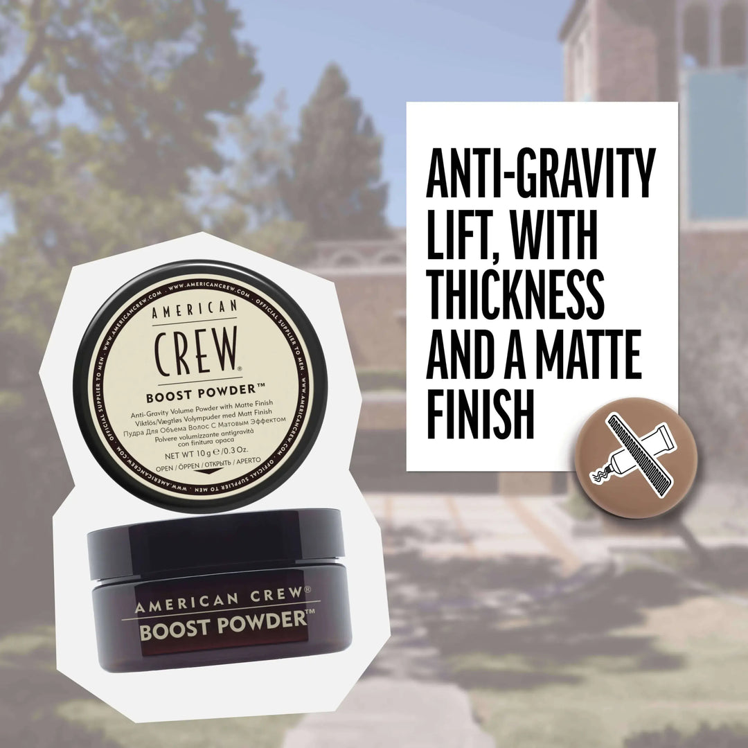 American Crew Boost Powder - anti-gravity lift, thickness and matte finish