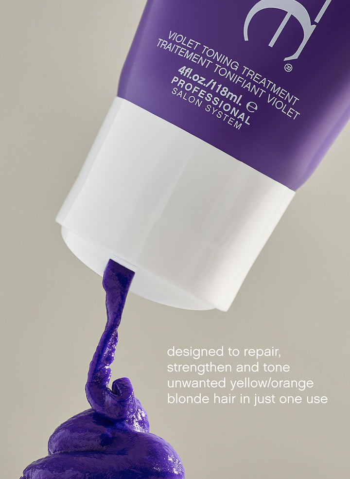 Unite Blondafix Violet Toning Treatment - texture, repairs and tones in one use
