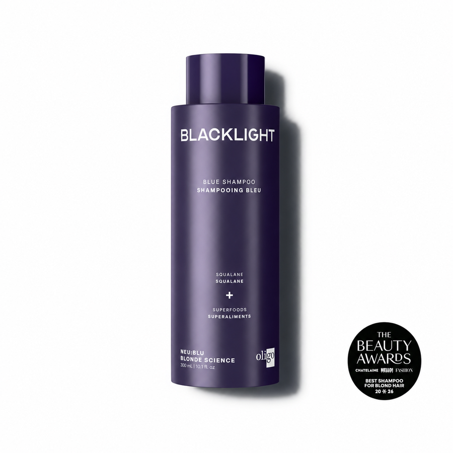Oligo Blacklight Neu:Blu Blonde Science Blue Shampoo 10.1 oz (300 ml)